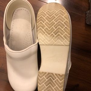 White Dansko Clogs